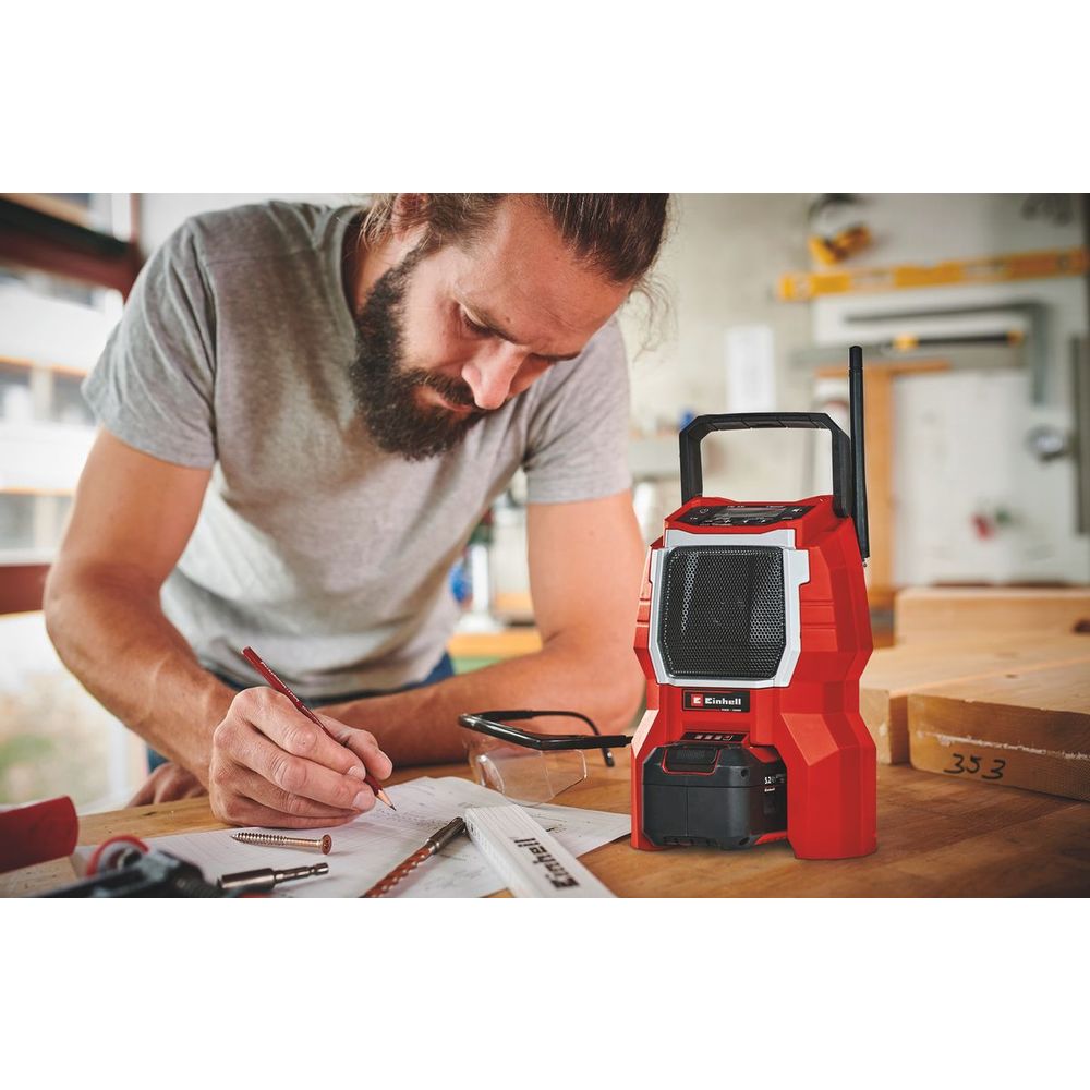Einhell Akumulatorski radio i Bluetooth zvučnik TC-RA 18 Li BT - Solo, Cordless Radio slika 6
