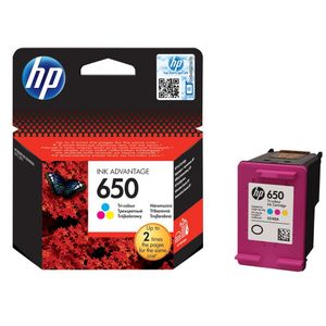 Tinta HP CZ102AE#BHK  no.650 DJ2515 color