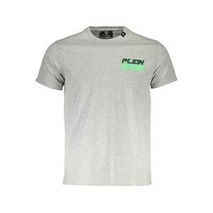 PLEIN SPORT MEN'S SHORT SLEEVE T-SHIRT GRAY