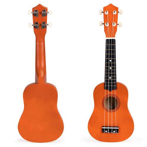 EcoToys dječji ukulele smeđi slika 1