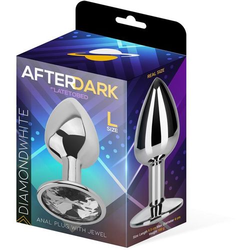 Afterdark Aluminium Diamond Butt Plug S/M/L slika 11