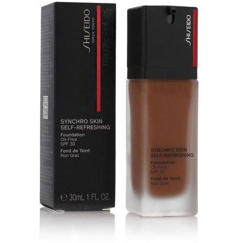 Shiseido Synchro Skin Self-Refreshing Foundation Oil-Free SPF 30 (520 Rosewood) 30 ml slika 2