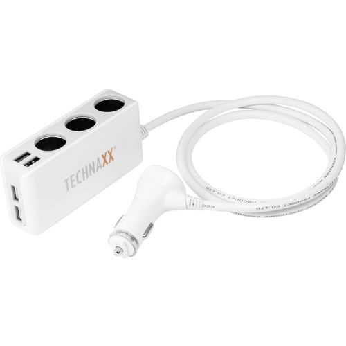 Technaxx 4592 TE11 TE11  razdjelnik za cigaretni upaljač   Broj spojnica za cigaretni upaljač 3 x Sučelje: USB 4 x Opteretivost struje, maks. 6.8 A slika 6