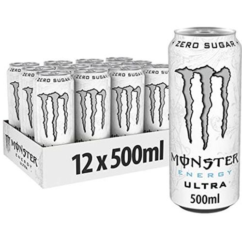 Monster Energy Ultra White Zero Sugar 0,5l 12/limenka XXL slika 1