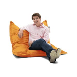 Atelier Del Sofa Vreća za sjedenje, Cushion Pouf 100x100 - Orange