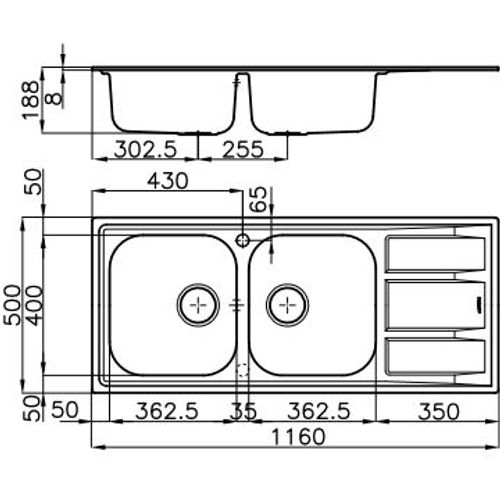 Sudoper FOSTER FM Marine 1972960 STD slika 2