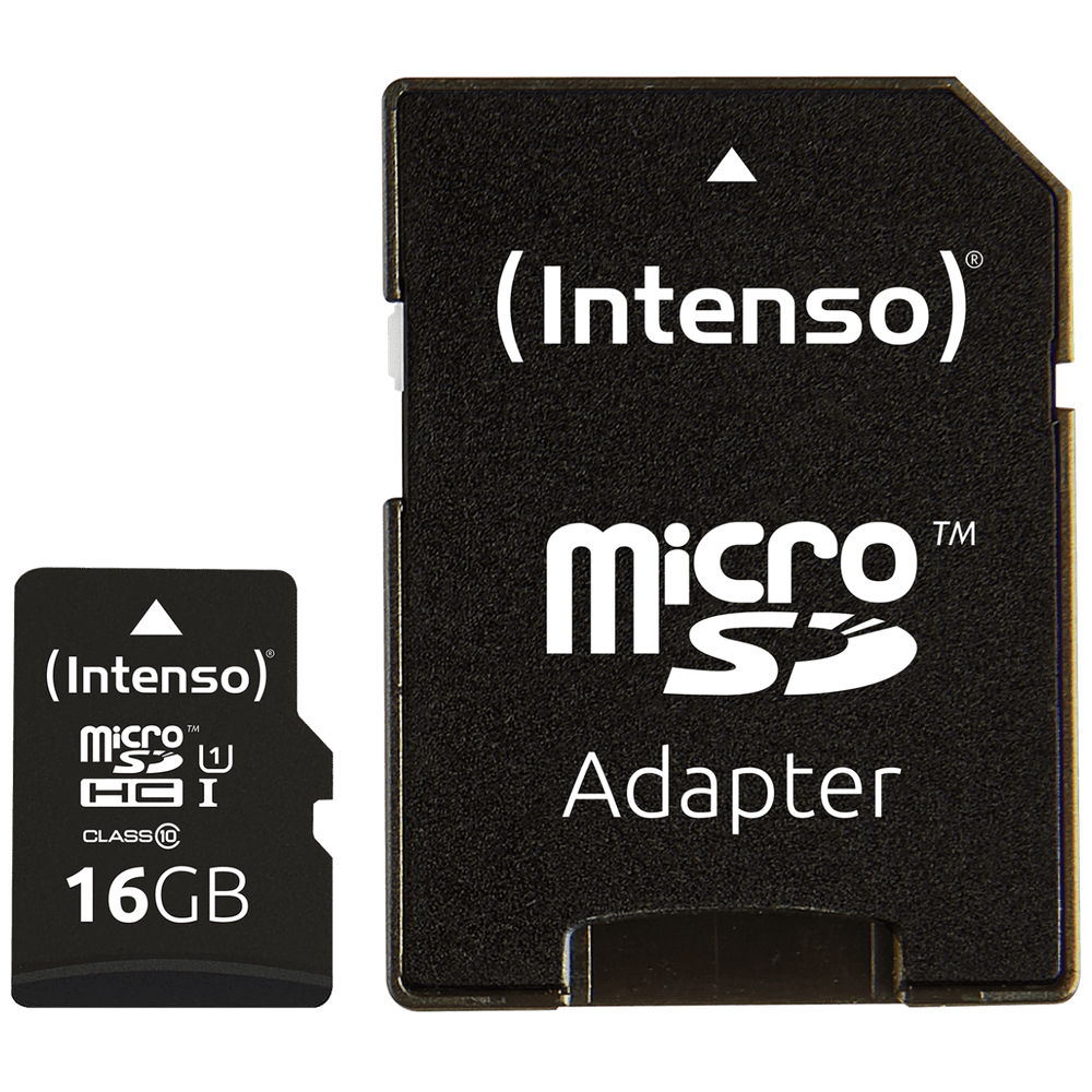 (Intenso) Micro SDHC/SDXC kartica 16GB Class 10, UHS-I +adapter, Pro - MicroSD 16GB Class10 UHS-I Pro slika 2