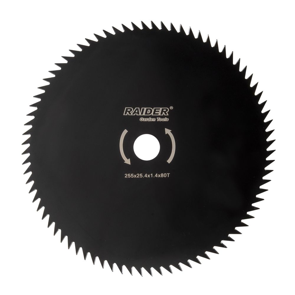 RAIDER Nož za trimere sa 80 zuba, Ø 255 x 25,4 mm slika 1