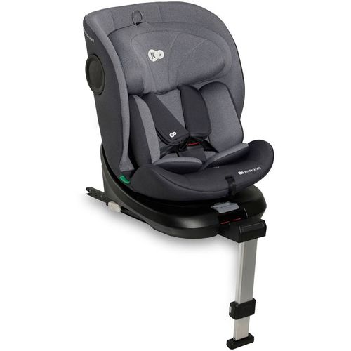 Kinderkraft I-360 i-Size autosjedalica 0-36 kg (40-150 cm), siva slika 1