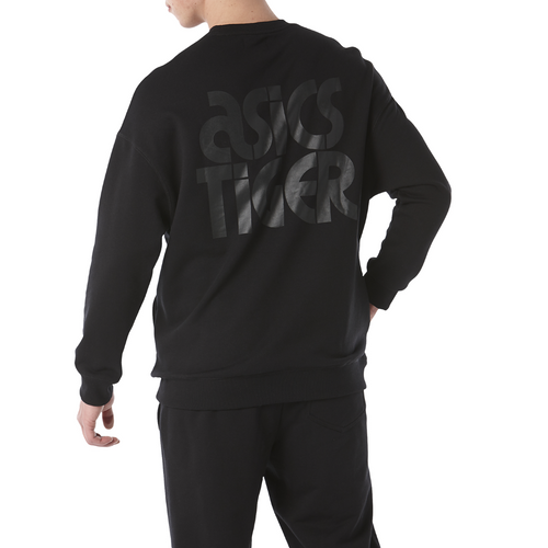 ASICS Muški duks Bl Sweat Crew crni slika 2