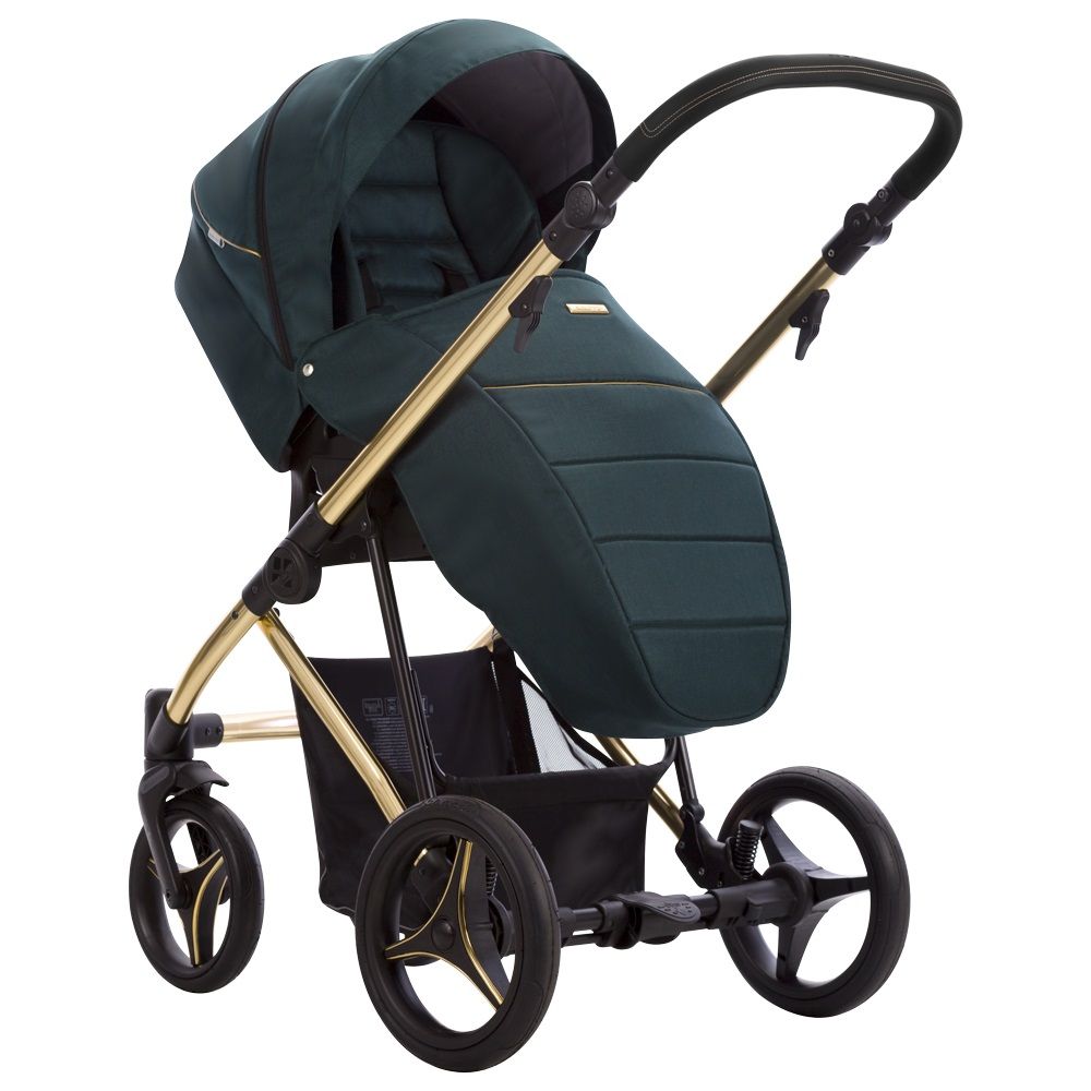 Bebetto Kolica Flavio Premium Class - Set 3u1 Gold 01 slika 3