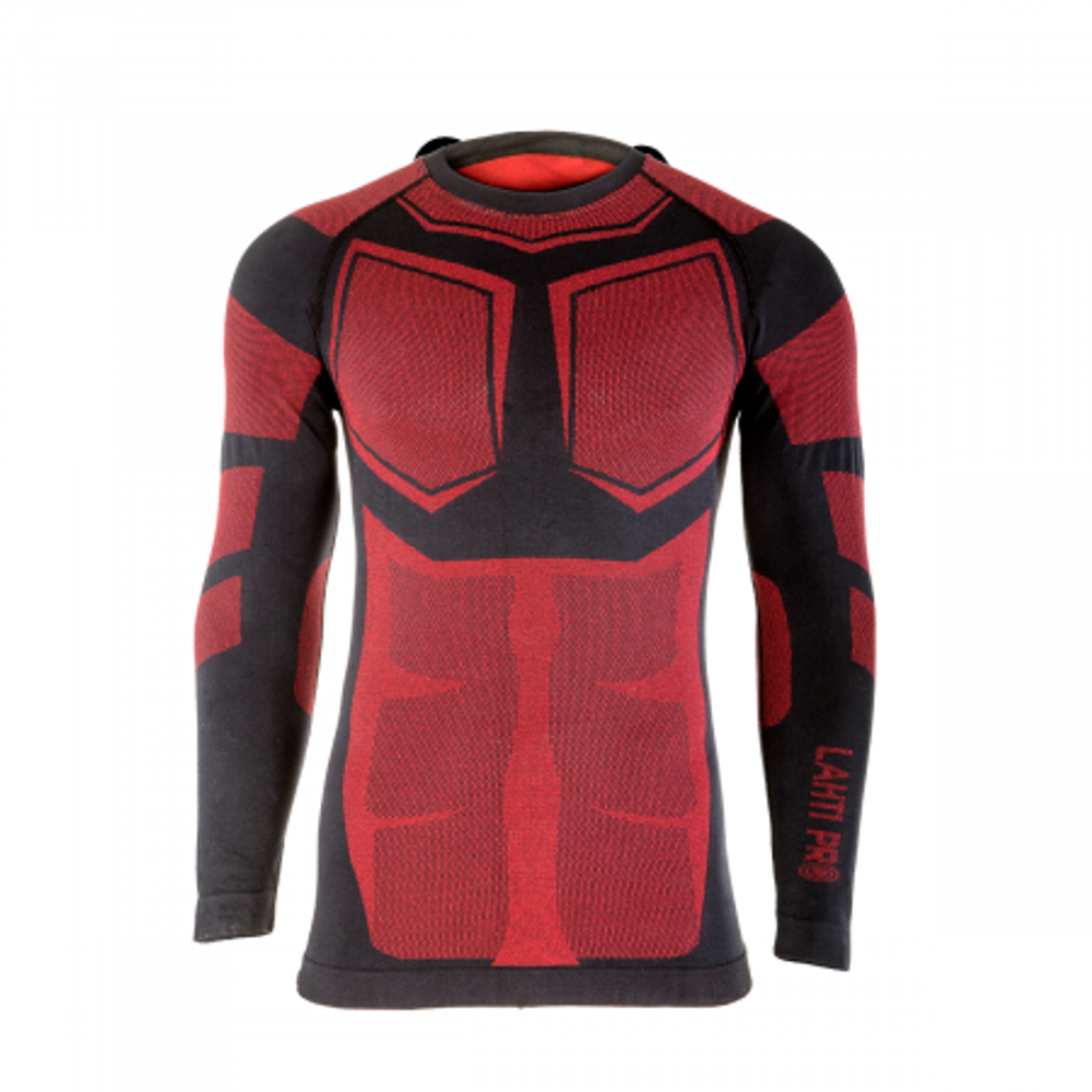 Lahti pro Termoaktivna majica crno-crvena L/XL L4120503 slika 1