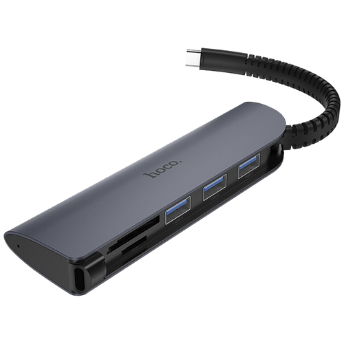 hoco. konverter USB type C to USB3.0/microSD/SD čitač - HB17 Easy connect slika 3