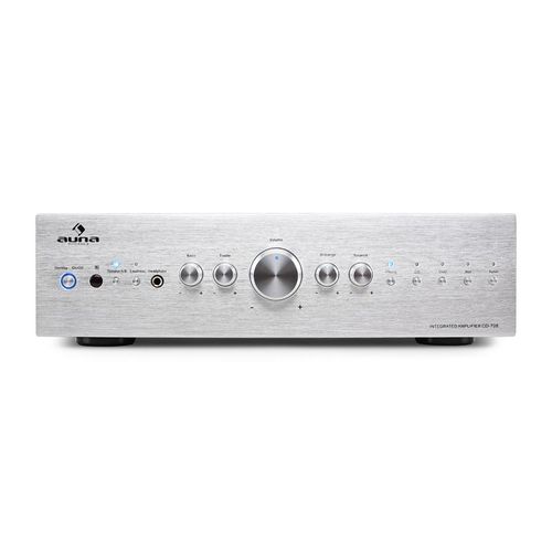 Auna CD708, HIFI STEREO POJAČALO, 600W - SREBRNA BOJA slika 8