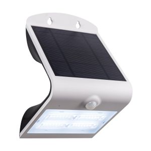 Eglo Lamozzo vanjska zidna/1, led solarna, na baterije, 3,2w, 440lm, ip44, senzor, plastika/bijela 