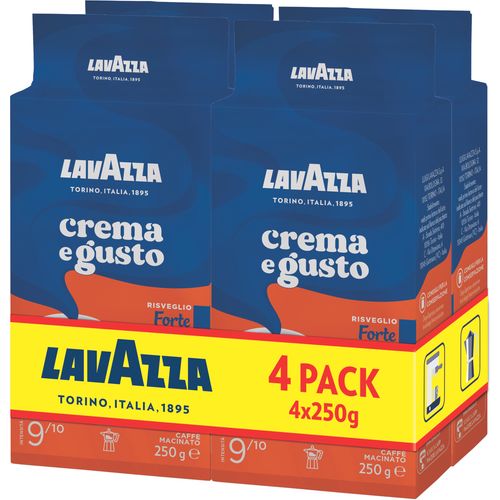 Lavazza Crema E Gusto Forte mljevena kava  4x250g XXL slika 1