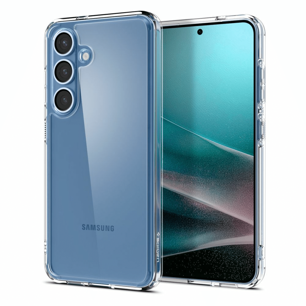 SPIGEN Ultra Hybrid maska ACS09006 za Samsung Galaxy S25 – Crystal Clear slika 2