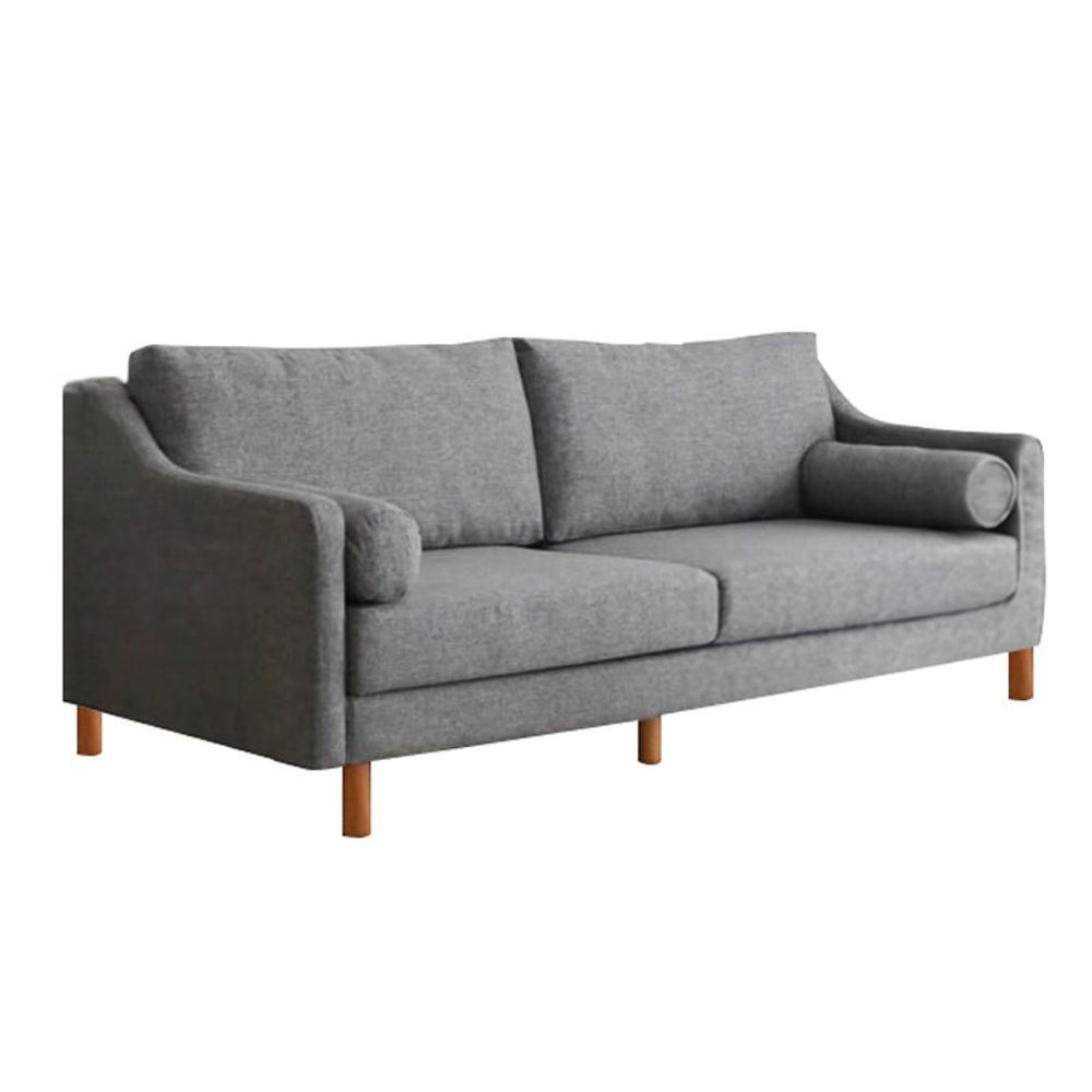 Nordi 3 Seater Wood - Siva Trosjed slika 11