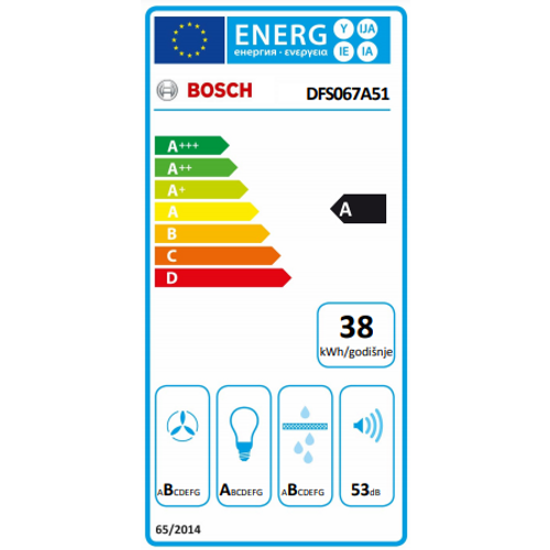 Bosch teleskopska napa DFS067A51 slika 7