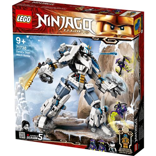 LEGO® NINJAGO® 71738 bitka Zaneovog titanskog robota slika 5