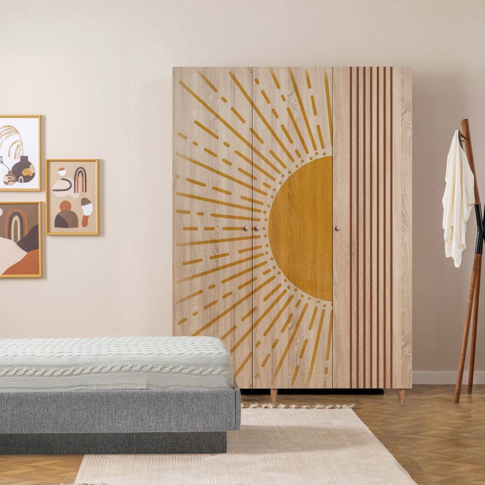 Ormar Lena 3 -971 - boja: sonomo slika 2