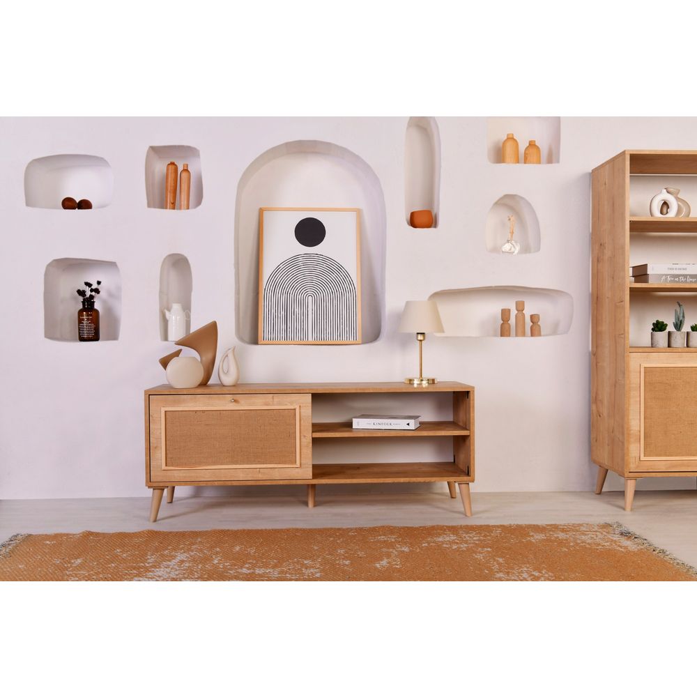 Jüt 140 Oak TV Stand slika 1