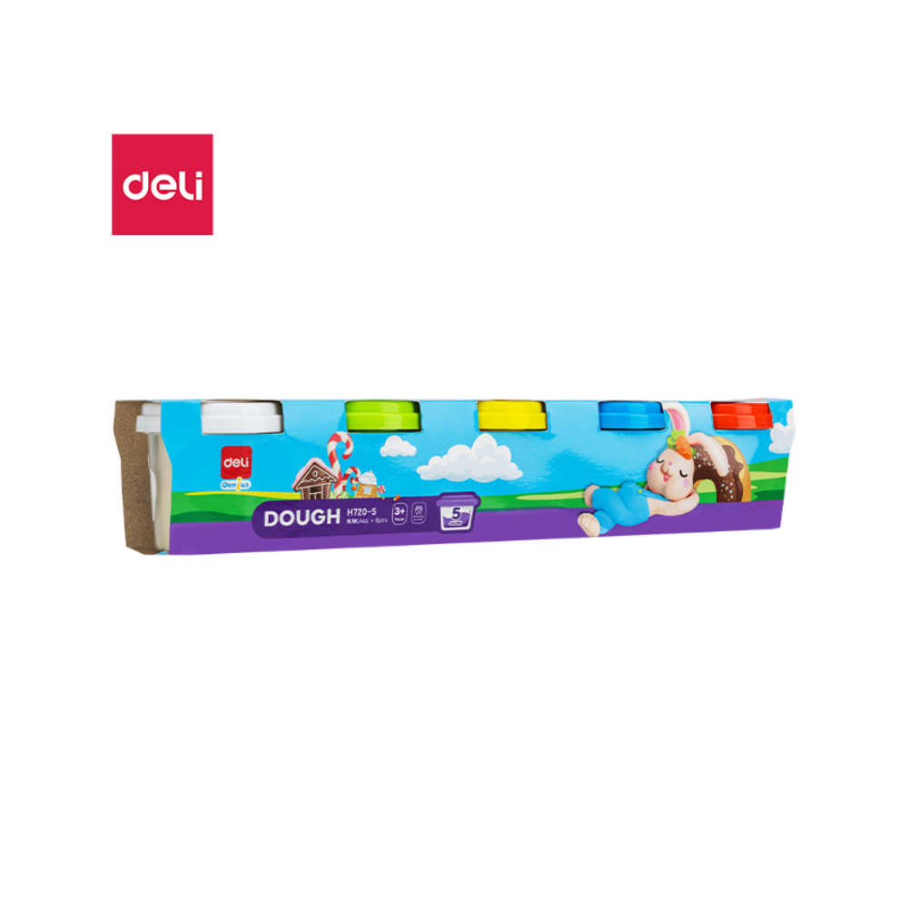 MASA ZA MODELIRANJE DELI 5 BOJA PO 110g EH720-5 slika 1