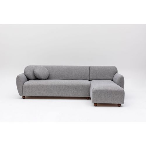 Atelier Del Sofa Kutna garnitura EDDY svijetlo siva lijevi kut, Eddy Corner (L3-CHL) - Light Grey slika 9