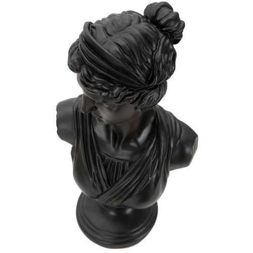 Mauro Ferretti Dekoracija Crni rimski ženski kip 22x16x41 cm slika 5