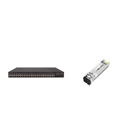 H3C S5120V2-52P-LI L2 48G 4SFP Switch + SFP modul 1.25Gb slika 1