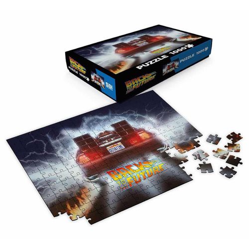 Back to the Future Delorean puzzle 1000pz slika 1