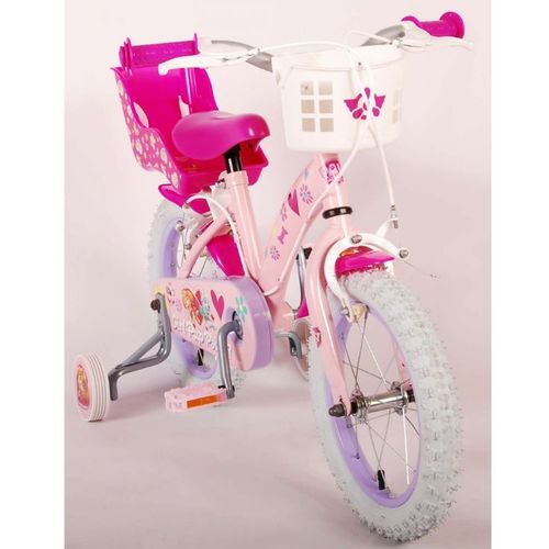 Dječji bicikl Paw Patrol 14" s dvije ručne kočnice rozi slika 10