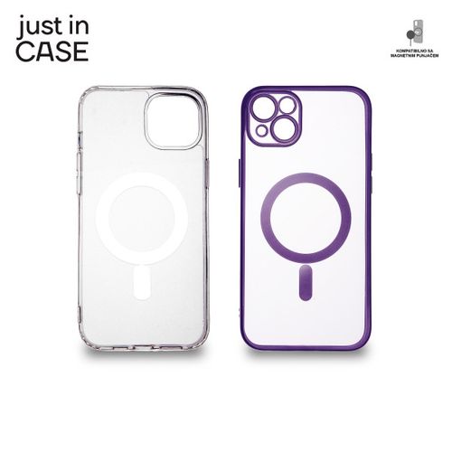 2u1 Extra case MAG MIX paket LjUBIČASTI za iPhone 14 Plus slika 1