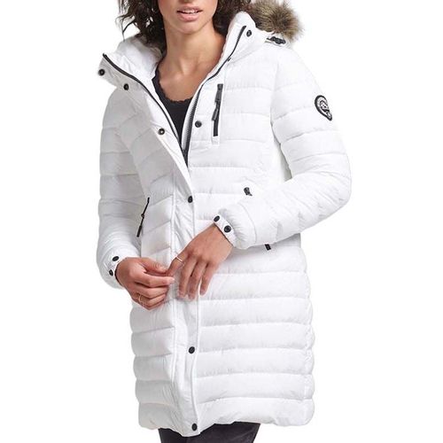 ZENSKA SUPERDRY JAKNA FUJI HOODED MID LENGTH PUFFER slika 1