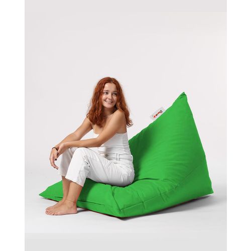 Pyramid Big Bed Pouf - Pistachio Green Pistachio Green Garden Bean Bag slika 8