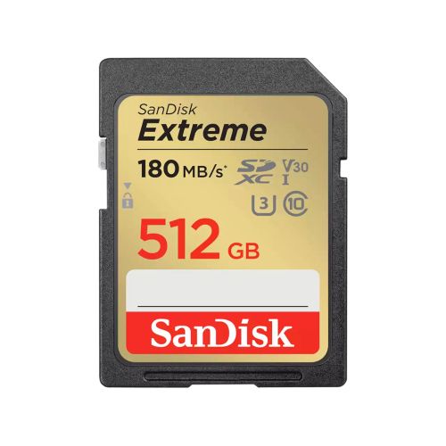 SanDisk SDXC 512GB Extreme, 180MB/s UHS-I Class10 U3 V30 slika 1