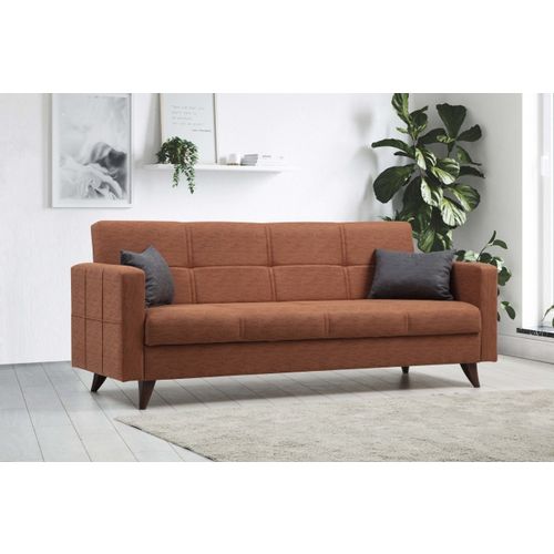 Atelier Del Sofa Polya - Tile Red Tile Red 3-Seat Sofa-Bed slika 2