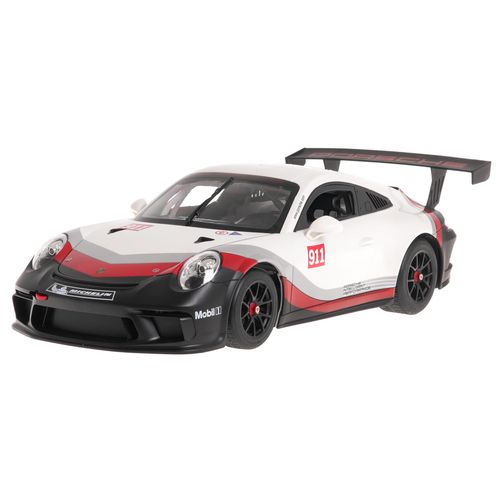 Licencirani auto na daljinsko upravljanje 1:14 Porsche 911 GT3 CUP RASTAR - crno/bijeli slika 4