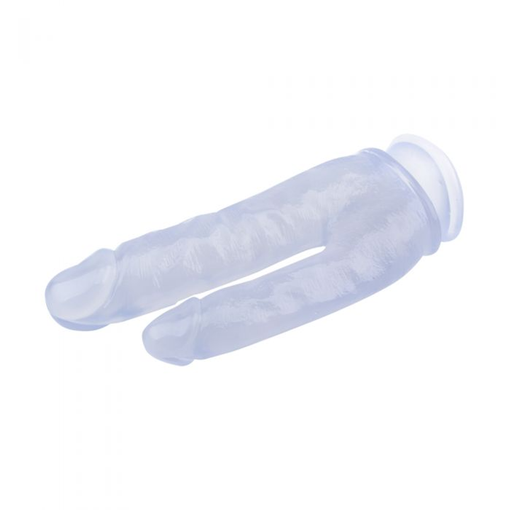 Dildo dupli Clear slika 4