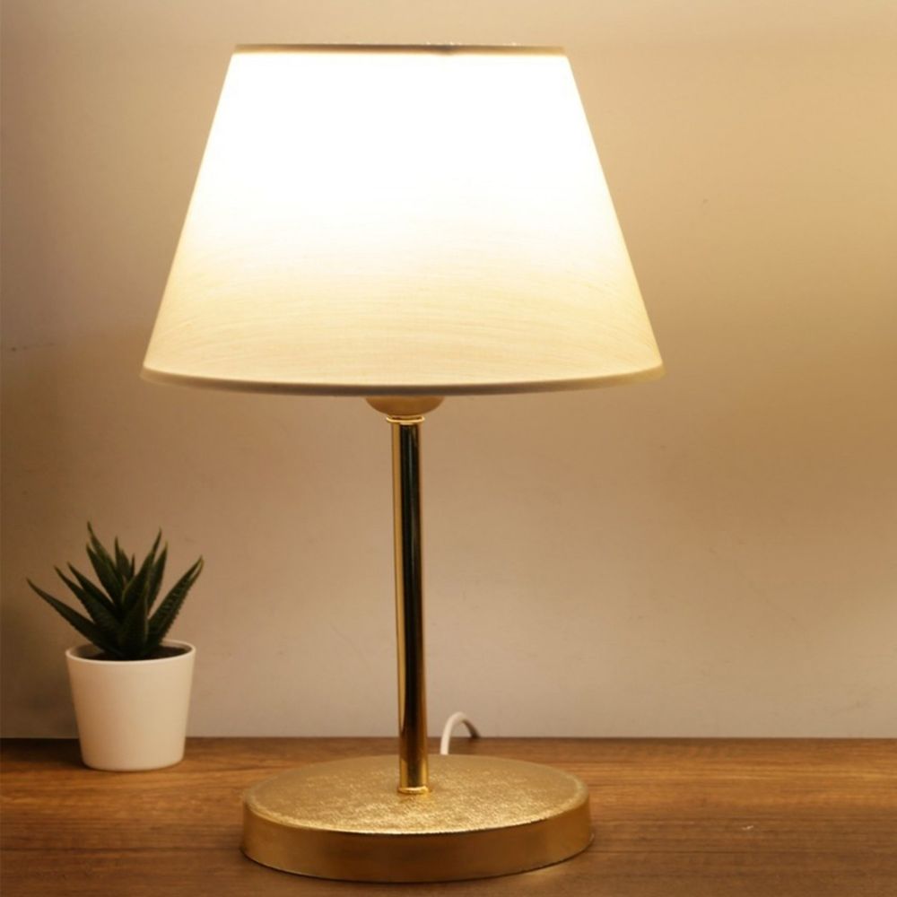 Stona lampa AYD - 1988 krem abažur slika 1