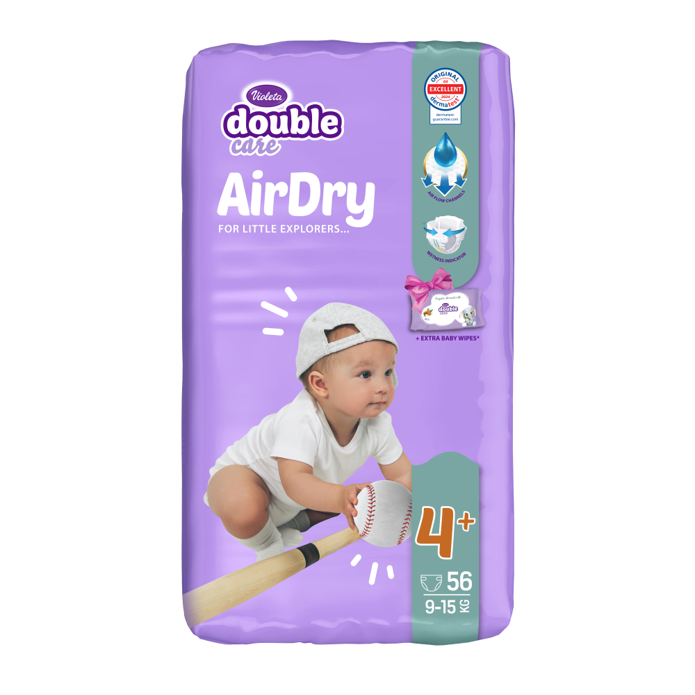 Violeta Double care pelene Air dry slika 4