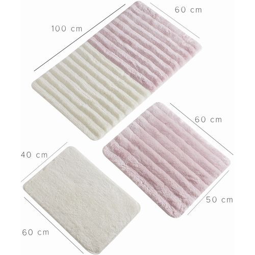 Colourful Cotton Set kupaonskih prostirki (3 komada) Soft slika 4
