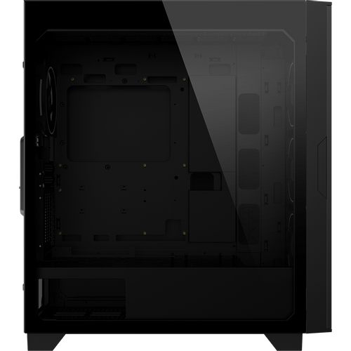Gigabyte GB-AC500G ST AORUS C500 GLASS, Support Motherboards up to E-ATX, Up to 420mm Liquid Cooling Compatible, Pre-installed 4 fans with ARGB & PWM Connector Hub slika 6
