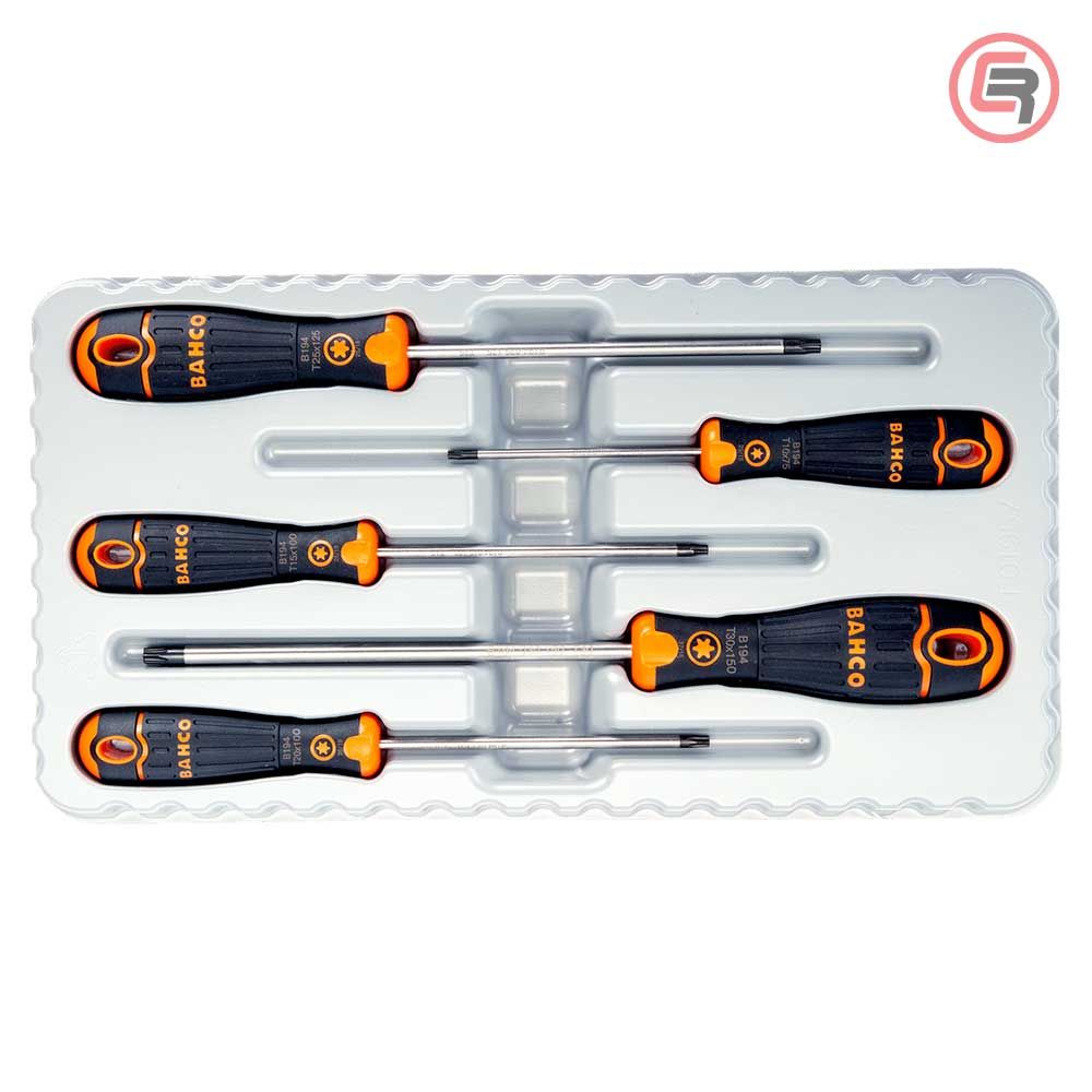 Bahco Garnitura Torx Odvijača T10-T30 / 5 kom. - B219.025 slika 1