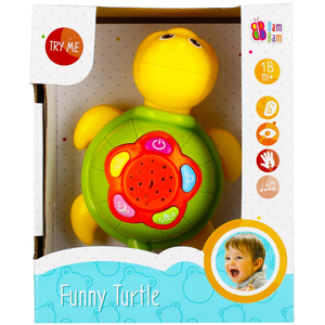 BamBam Muzička igračka Funny Turtle 359914 - Zabavna kornjača