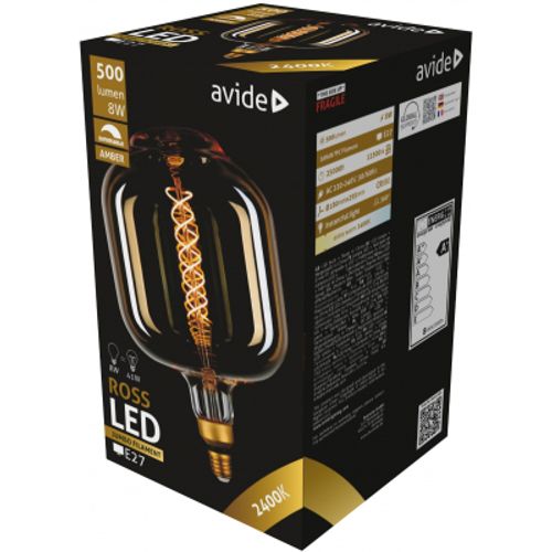 Avide žarulja Dekor LED Ross Filament 8W E27 slika 2