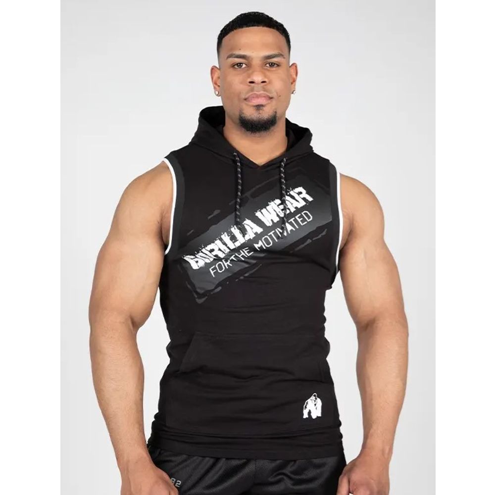Gorilla Wear LORETTO Majica bez rukava, Crna slika 1
