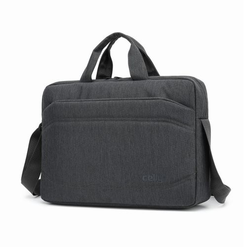 CELLY MESSENGERBAG  torba za laptop od 16" u SIVOJ boji slika 3