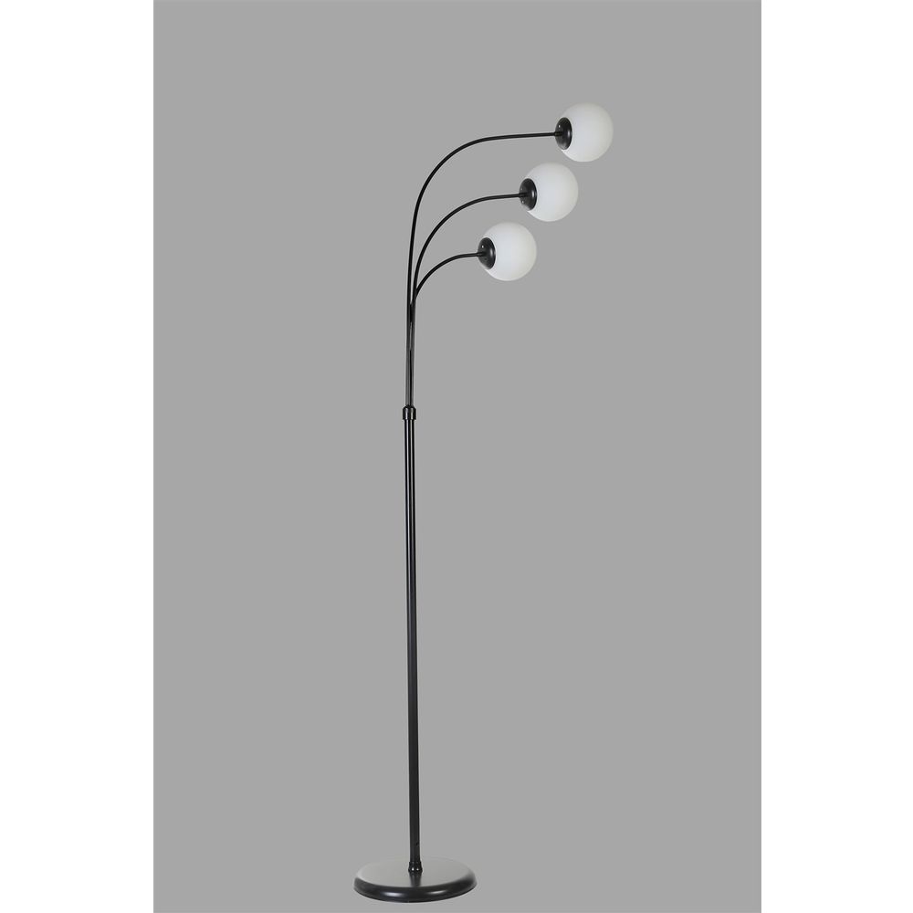 Badi 3 Lü Crno-Bijeli Stalak za Lampu slika 4