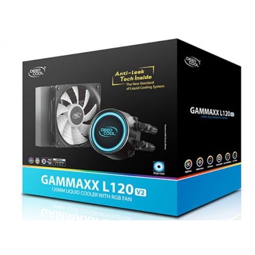 DeepCool GAMMAXX L120 V2 RGB vodeno hladjenje, Fan 500~1800rpm, LGA20xx/LGA1366/LGA115x/ AMD AM4/FM2 slika 4